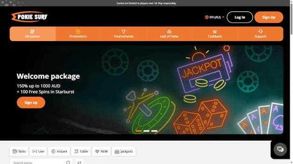 PokieSurf Gambling Enterprise Australia: An Overview to Pokies, Rewards and Financial Options